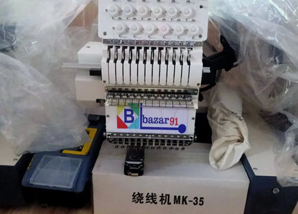 Bazar91 2032 Single Head 12 Needle Computerized Embroidery Machine 500 mm/800 mm - Bazar91