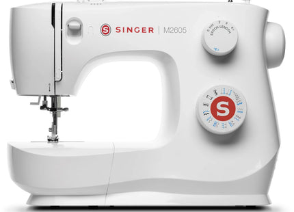Singer M2605 Electric Sewing Machine Inbuilt 19 & 32 Stitch Function - Bazar91