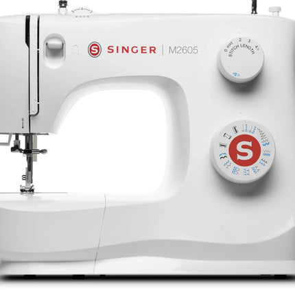 Singer M2605 Electric Sewing Machine Inbuilt 19 & 32 Stitch Function - Bazar91