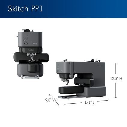 Brother Skitch PP1 Embroidery Machine Black Color