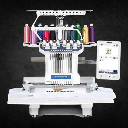 Brother PR1055X Single Head 10 Needle Embroidery Machine