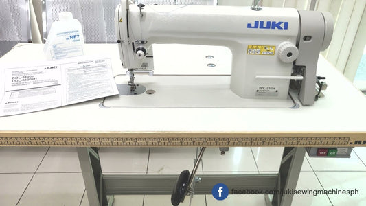 Juki DDL 8100EB Single Needle Lockstitch With Jin Motor Complete set Sewing Machine