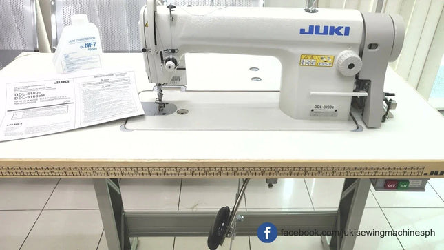 Juki DDL 8100EB Single Needle Lockstitch With Jin Motor Complete set Sewing Machine - Bazar91