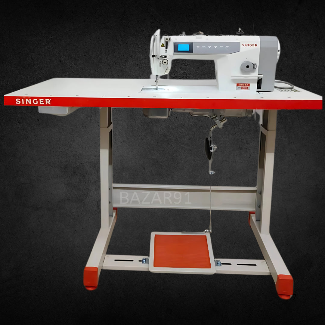 Singer SS 9900 single needle lockstitch direct drive sewing machine complete set
