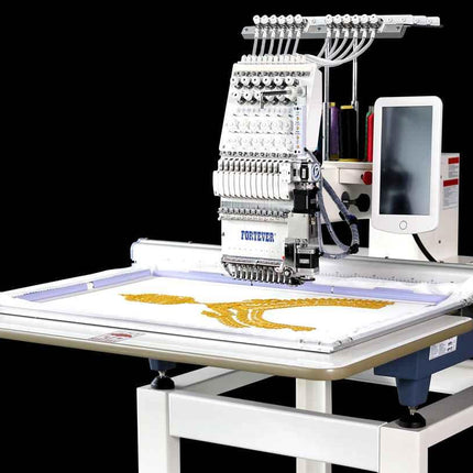 Fortever FT-1201 500x800mm Single Head Flat Embroidery machine
