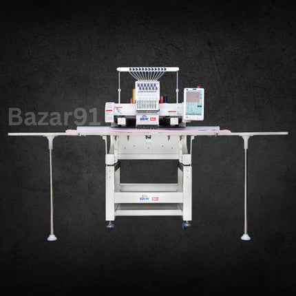 HSW 5G 2048 Single head 12 Needle Embroidery Machine - Bazar91