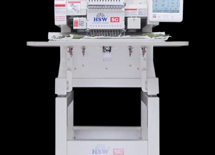 HSW 5G 1216 Single Head 12 Needle Commercial Fully Automatic Embroidery Machine - Bazar91