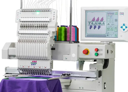 Tajima TMEZ-SC Multi Needle Single Head Embroidery Machine - Bazar91