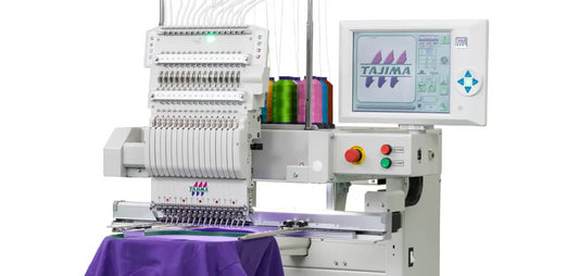 Tajima TMEZ-SC Multi Needle Single Head Embroidery Machine