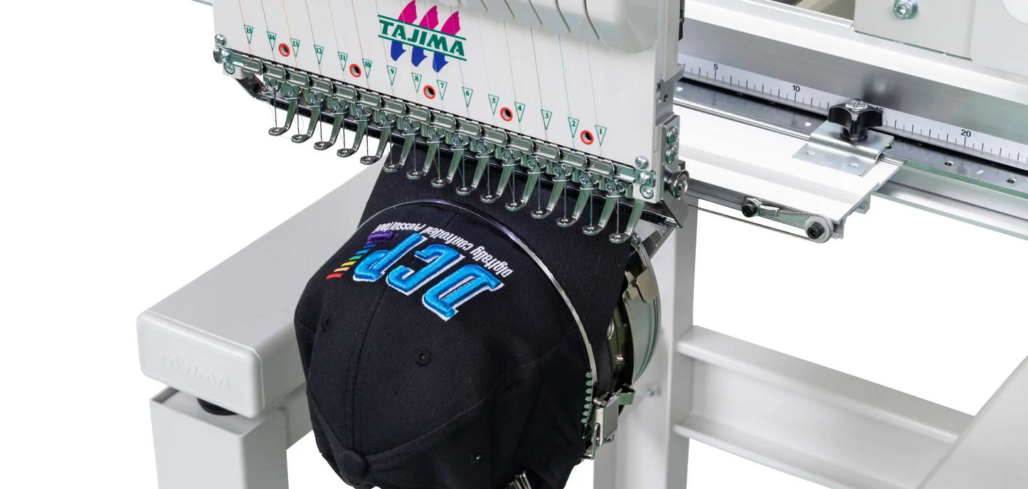 Tajima TMEZ-SC Multi Needle Single Head Embroidery Machine