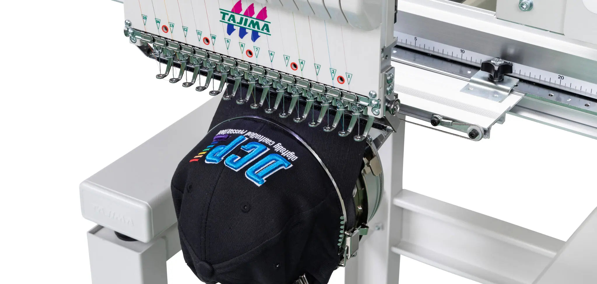 Tajima TMEZ-SC Multi Needle Single Head Embroidery Machine
