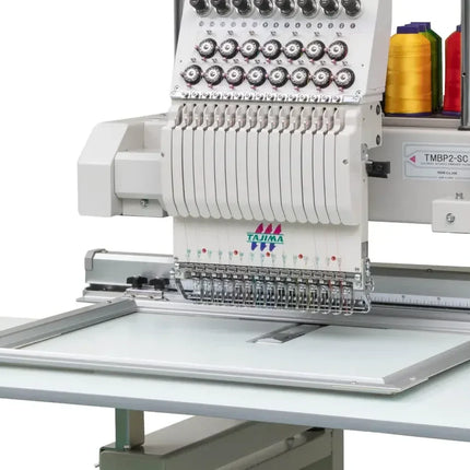 Tajima TMEZ-SC Multi Needle Single Head Embroidery Machine - Bazar91