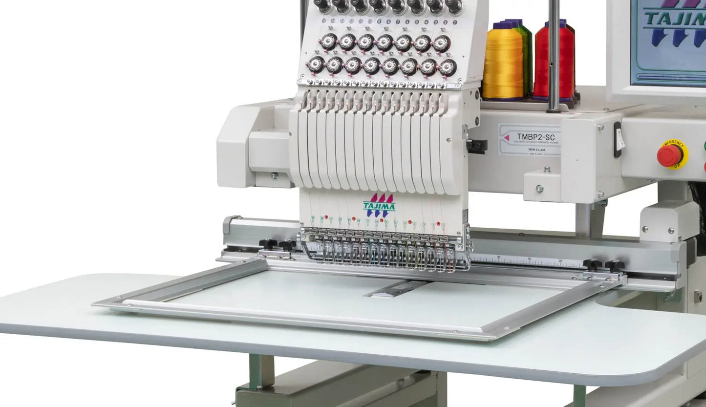 Tajima TMEZ-SC Multi Needle Single Head Embroidery Machine