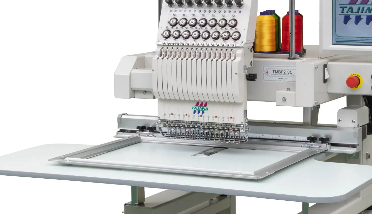 Tajima TMEZ-SC Multi Needle Single Head Embroidery Machine