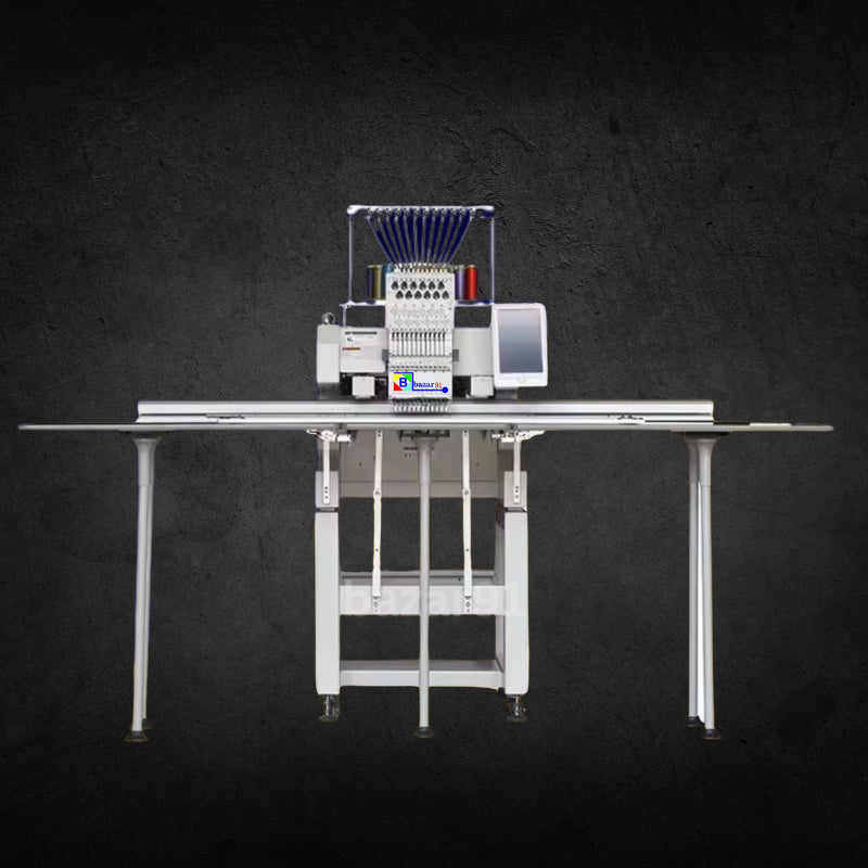 Bazar91 2048 Single Head 12 Needle Computerized Embroidery Machine