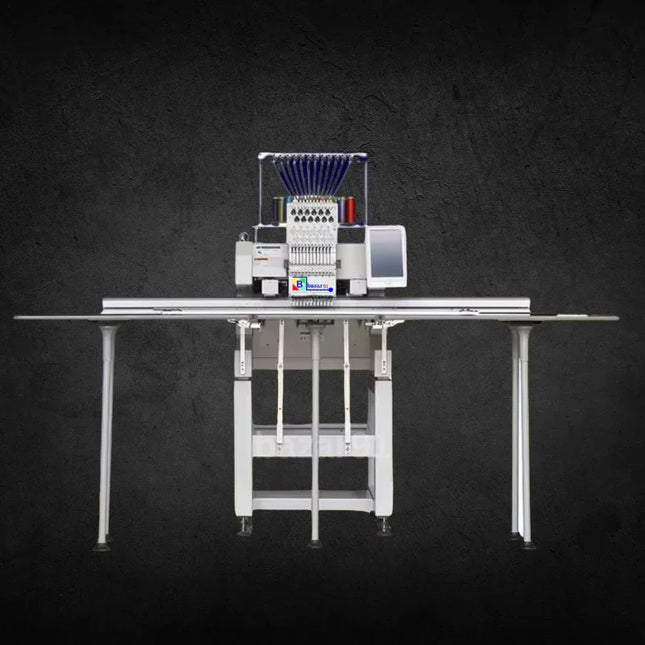Bazar91 2048 Single Head 12 Needle Computerized Embroidery Machine - Bazar91