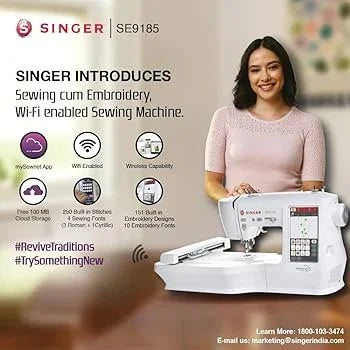 Singer SE9185 Sewing And Embroidery Machine - Bazar91