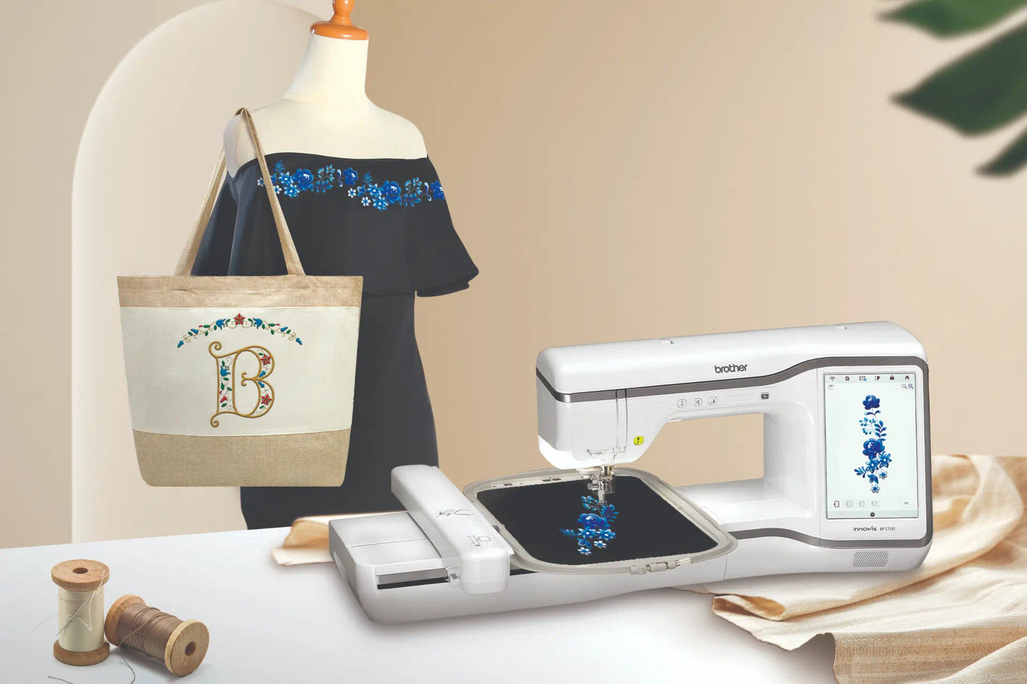 Brother BP3700 Embroidery Machine With Extra Features Couching Embroidery