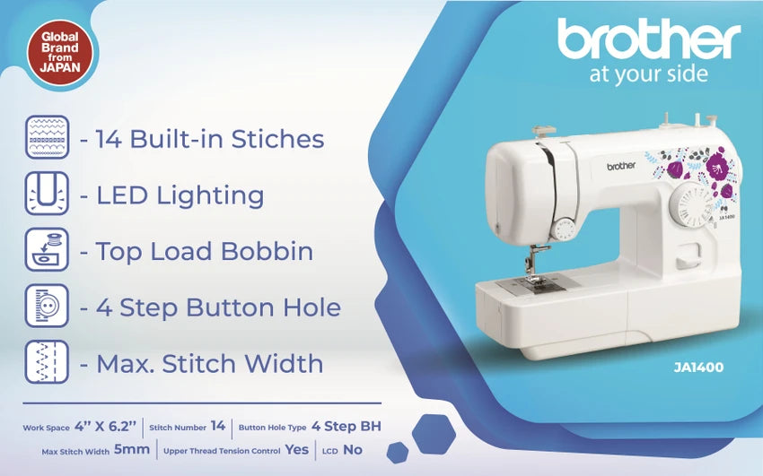 Brother Sewing Machine JA 1400