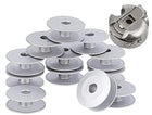 2pcs Bobbin Case with 12pcs Aluminum Bobbins for Tailor, High Industrial Sewing Machine and Umbrella Sewing Machine Parts✅ - Bazar91