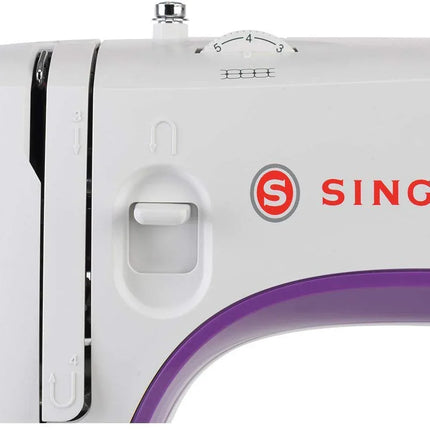 Singer M3505 Professional Sewing Machine - 34 Functions, Automatic Stapler, Creative Sewing for All Fabrics, Electric, Portable, Easy Stitching for Beginners - Black