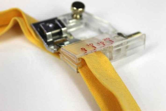 Adjustable Bias Binder Foot for all automatic sewing machine (usha / brother / singer / juki / etc )