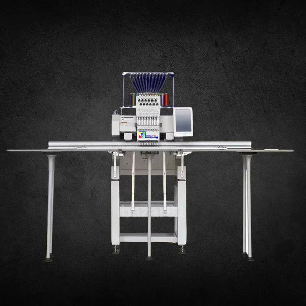 Bazar91 2048 Single Head 12 Needle Computerized Embroidery Machine - Bazar91