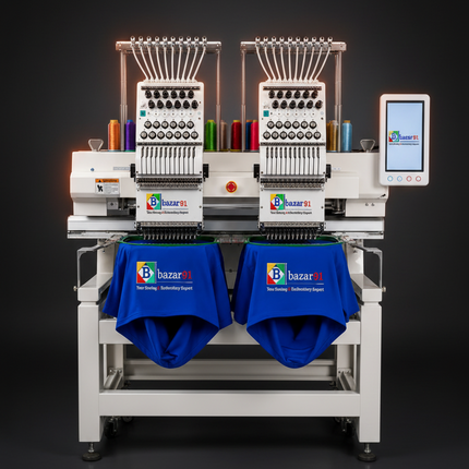 Bazar91 AURION PRO 1202 2 Head Industrial Embroidery Machine