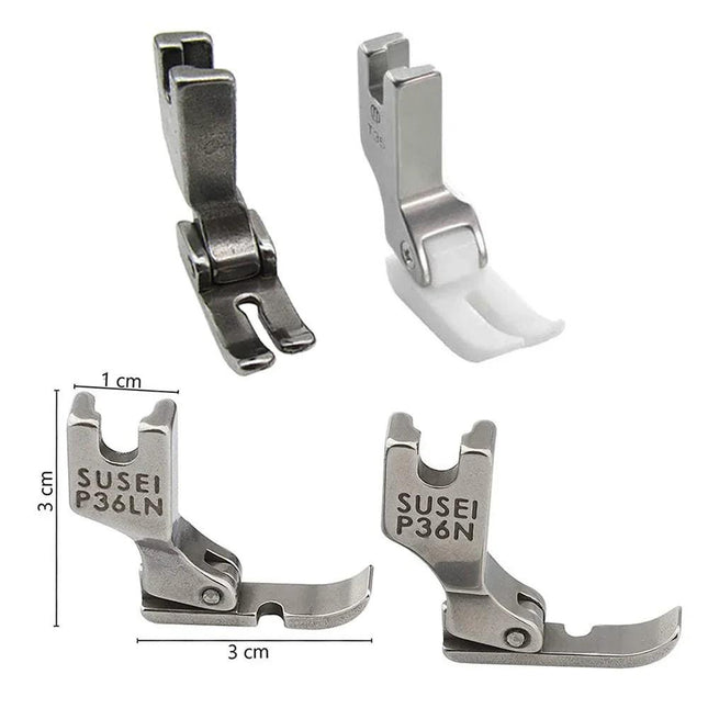 Bobbin Case with Aluminum Bobbins Ordinary Presser Foot P351, Teflon Presser Foot T35,