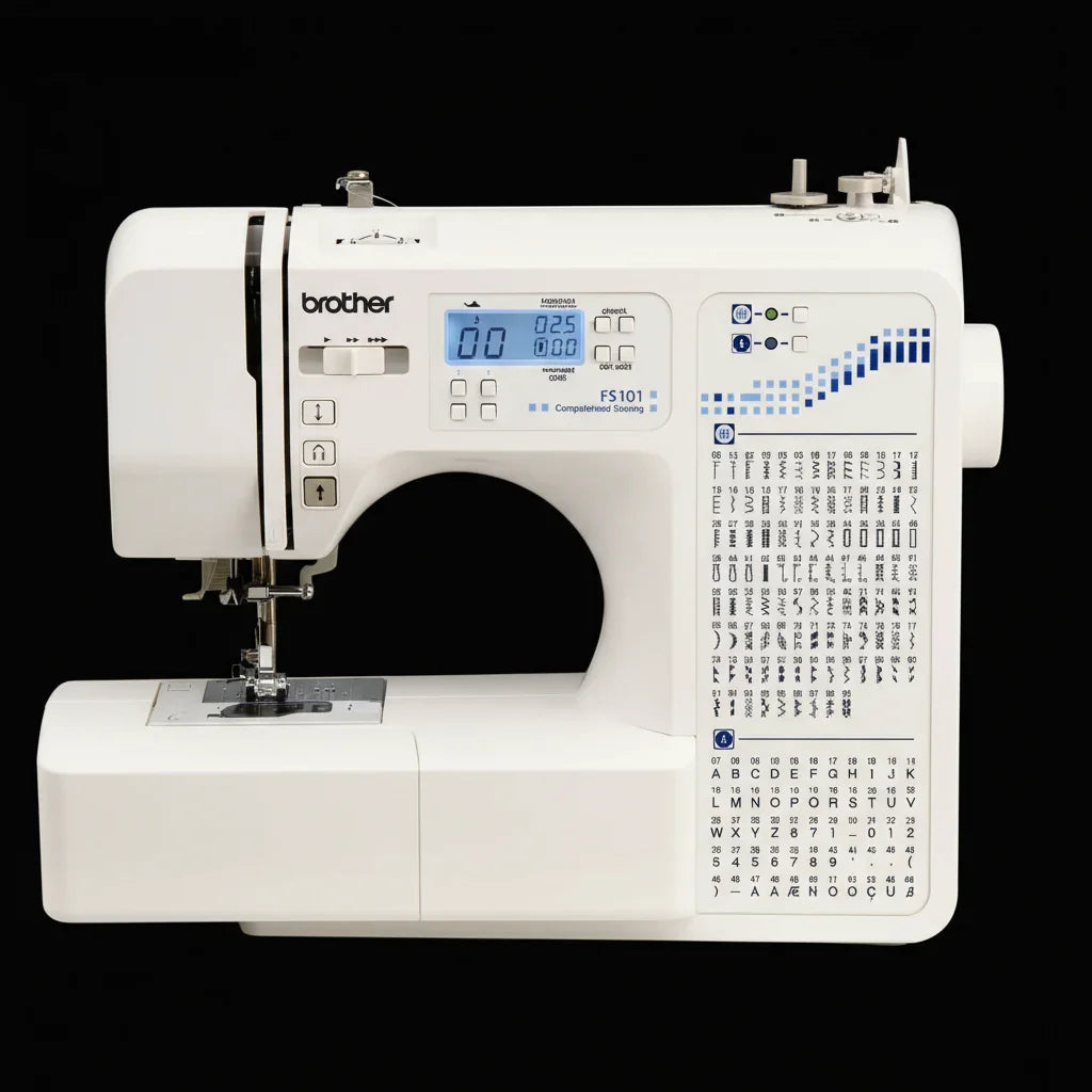 Brother FS 101 Sewing Machine offering precision crafting for professional sewing projects with advanced technology.
