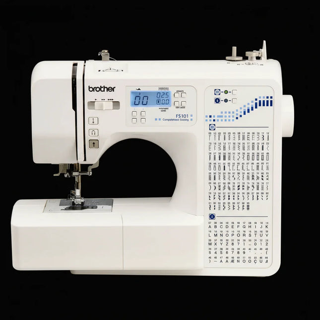 Brother FS 101 Sewing Machine offering precision crafting for professional sewing projects with advanced technology.