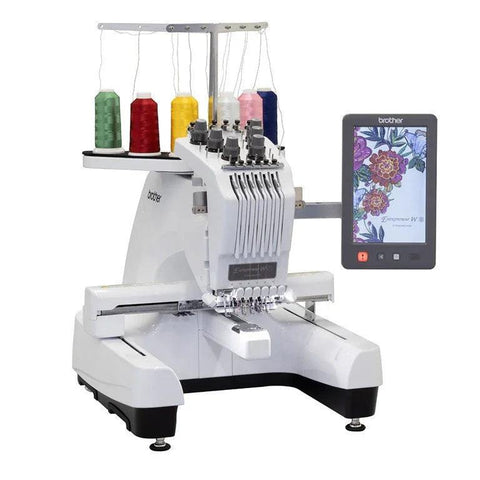 Brother PR 680W Single Head 6 Needle Embroidery Machine