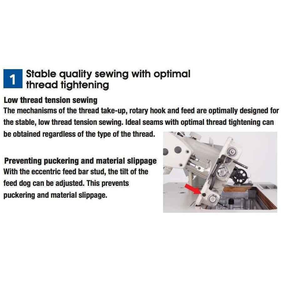 Brother S-1000A-5 - Industrial Lockstitch Machine (Heavy Weight)