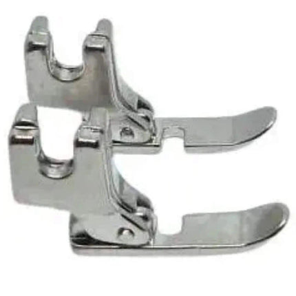 DevCart Zipper Pressure Foot Sewing Machine Piping Pressure Foot Single for Home Sewing Machine, Left and Right P36N P36LN - Bazar91