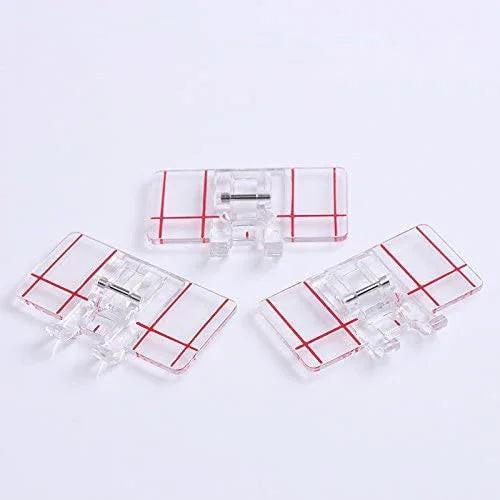 Boundless® Domestic Sewing Machine Parts Presser Foot Border Guide Foot 605 for Janome Brother Juki