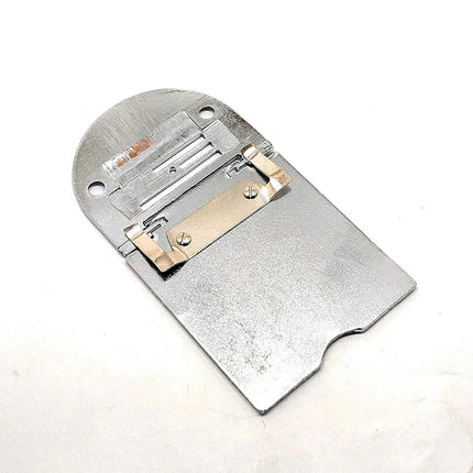 Folding Slide Needle Plate for Domestic Sewing Machines