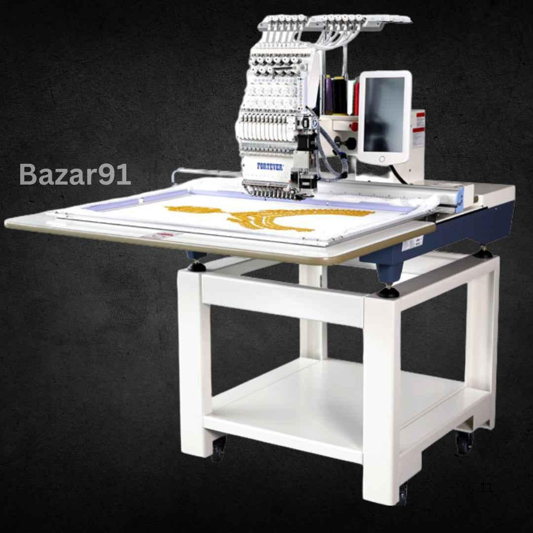 Fortever FT-1201 500x800mm Single Head Flat Embroidery machine