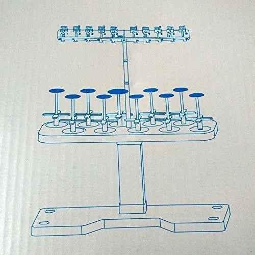 Free Standing 10 Spool Thread Stand