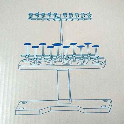 Free Standing 10 Spool Thread Stand