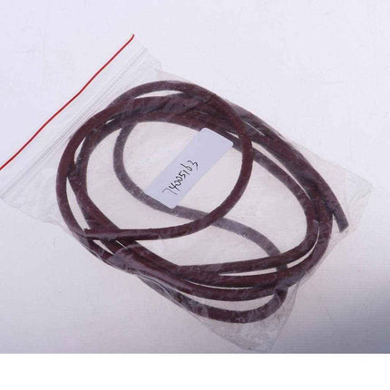 Generic 72 Inch/184cm Leather Belt Antique Treadle Part + Hook for Singer Sewing Machin