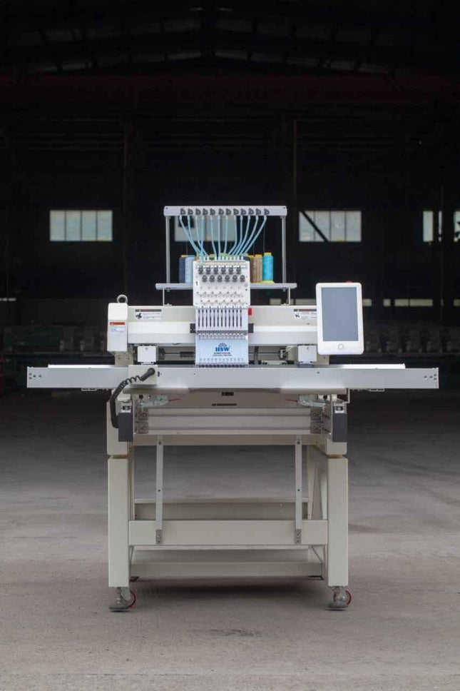 HSW 3248 Single Head Embroidery Machine  Bigger frame area 32x48 inches (800x1200mm)