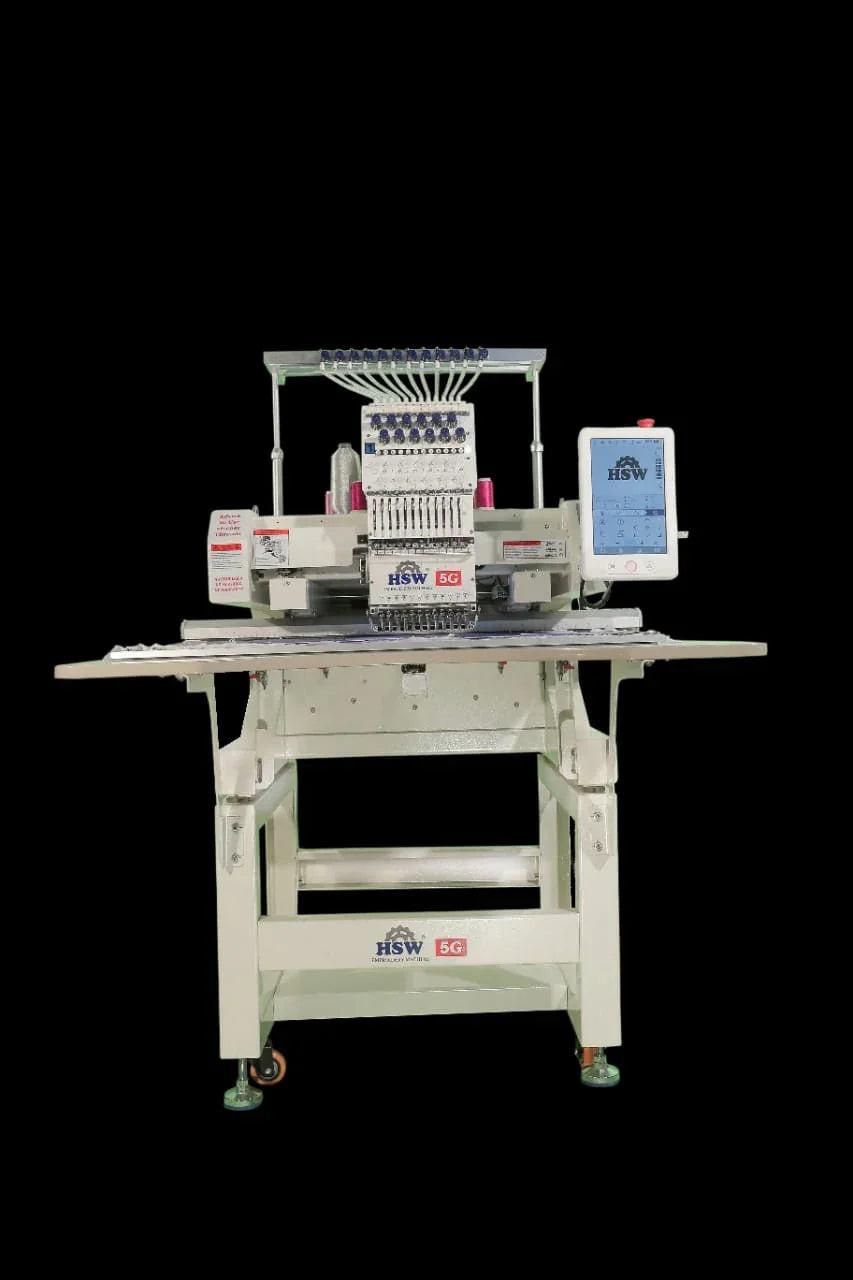 HSW 5G Single head Embroidery machine - Bazar91