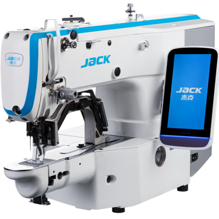 Jack button stitch machine