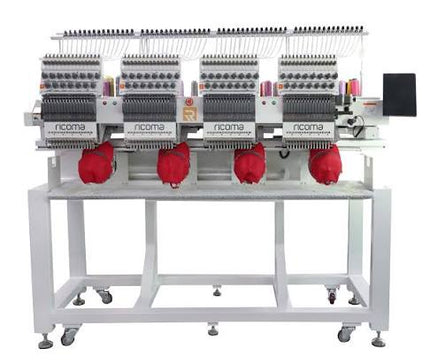 MT Series Single Head Embroidery Machine with TC-10S 10" Touch Screen Control System