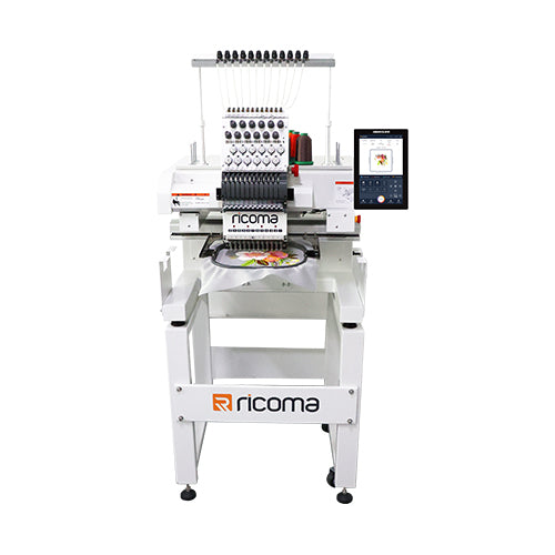 MT Series Single Head Embroidery Machine with TC-10S 10" Touch Screen Control System