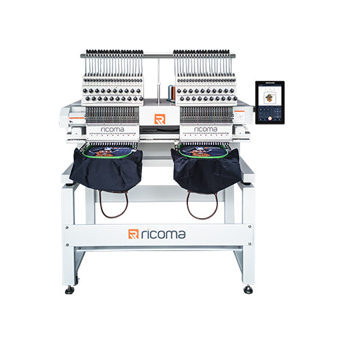 MT Series Single Head Embroidery Machine with TC-10S 10" Touch Screen Control System