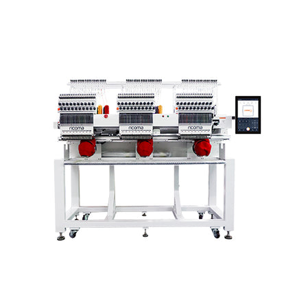 MT Series Single Head Embroidery Machine with TC-10S 10" Touch Screen Control System