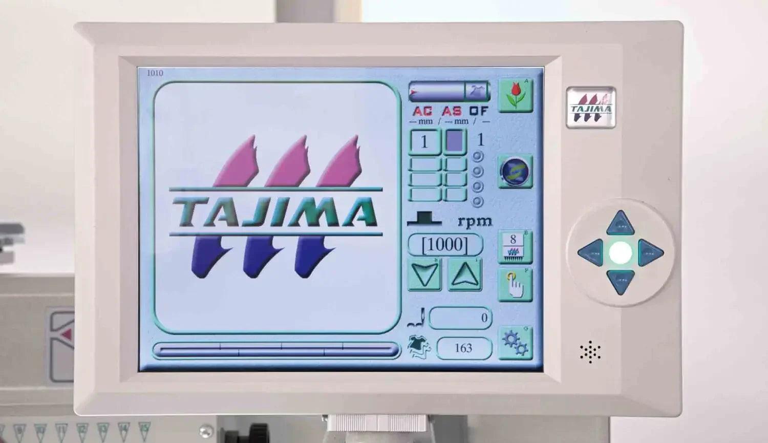 Tajima TMEZ-SC Multi Needle Single Head Embroidery Machine - Bazar91
