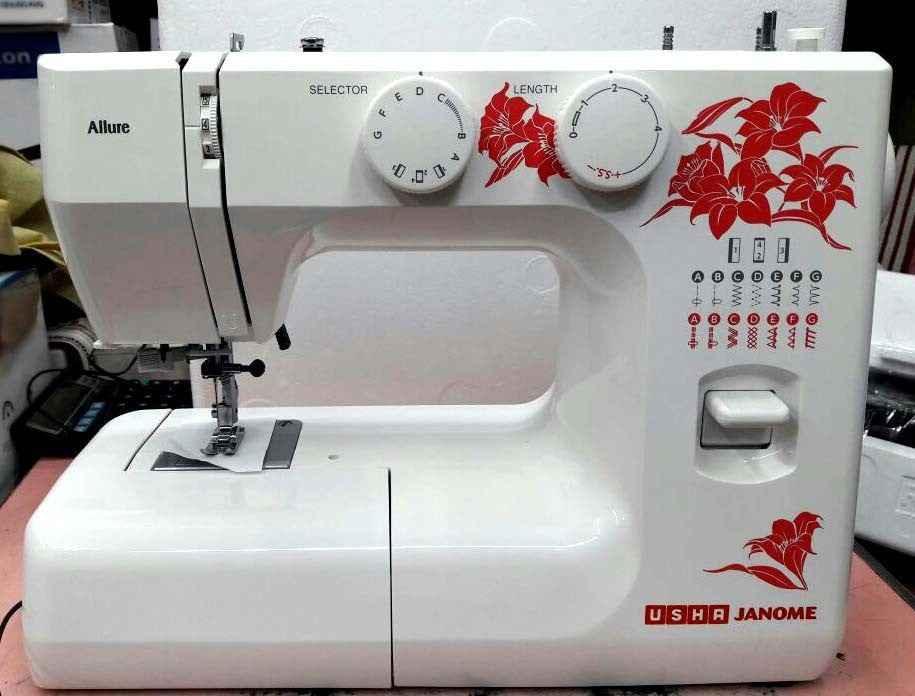 Usha Janome New Allure DLX With Auto Needle Thread