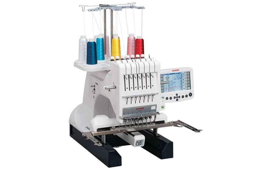 Usha Janome MB 7E Embroidery Machine ( 7 Needle)